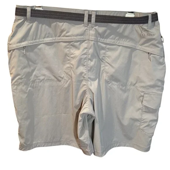 L.L. Bean Tropicwear Shorts XL Regular Frost Gray NWT – MSRP $59.95 - Picture 7 of 10